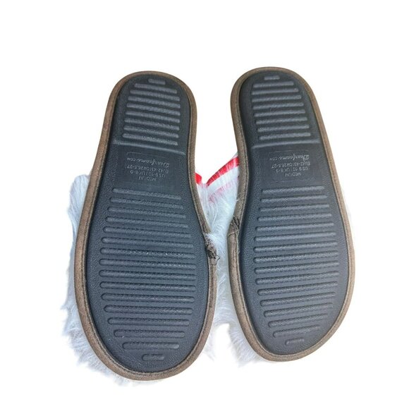 Dearfoams Americana Bald Eagle Slippers Size 9 - 10 - Picture 9 of 10